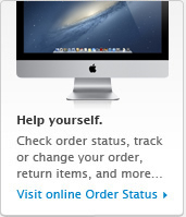 Help yourself. Track your order, check order status, change payment method & more... Visit Online Self Service!