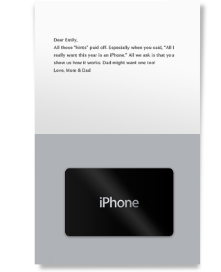 iPhone Gift Card