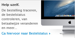 Help uzelf. De bestelling traceren, de bestelstatus controleren, van betaalwijze veranderen en meer ... ga hiervoor naar Bestelstatus!