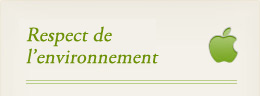 Respect de l’environnement