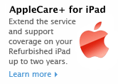 AppleCare Protection Plan. Extend the service and support coverage on your Refurbished iPod up to two years. Learn more.
