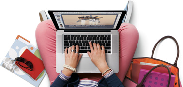學生與 MacBook