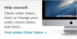 Help yourself. Track your order, check order status, change payment method & more... Visit Order Status!