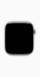 Apple Watch Series 10 GPS, 42-mm Silver Aluminium Case with Sage Sport Loop