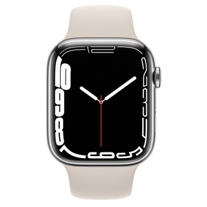 Apple Watch Series 7（GPS + Cellularモデル）- 45mmシルバー  