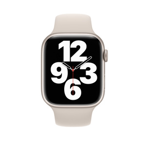 Apple Watch Series 7（GPSモデル）- 45mmスターライトアルミニウム  