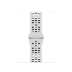 Refurbished Apple Watch Nike SE GPS, 40mm Silver Aluminium Case  