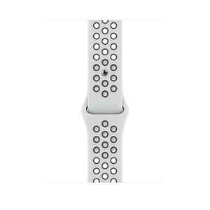 Refurbished Apple Watch Nike SE GPS, 44mm Silver Aluminium Case