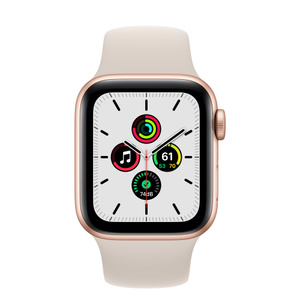 アップルウォッチ SE (GPS+Cellular) ゴールド 40mm Refurbished Apple Watch SE GPS + Cellular, 40mm Gold