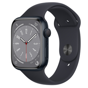 Apple Watch series8 45mm GPSミッドナイトアルミニウム Apple Watch Series 8（GPSモデル）- 45mmミッドナイト