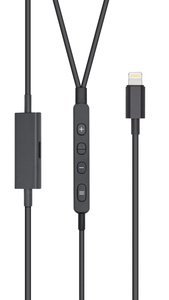 Fone de ouvido Rayz Plus da Pioneer com Lightning e cancelamento