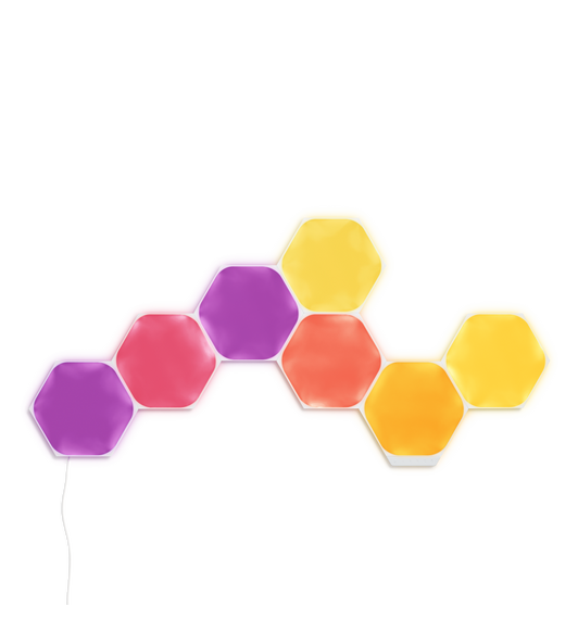 Nanoleaf Shapes modular LED light panels give you nearly limitless options for customising your home decor.