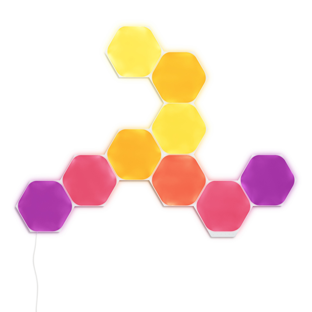 Nanoleaf Shapes - Hexagons Smarter Kit（パネル9枚）