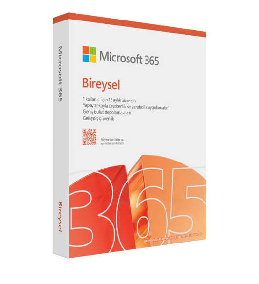 Microsoft 365 Personal, bir kişi için üst seviye Office uygulamalarını ve mail hizmetlerini içeren bir yıllık üyelik sunuyor.