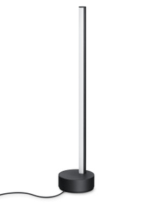 A karcsú és stílusos Philips Hue Gradient asztali lámpa kiválóan illeszkedik az otthoni dekorációba.