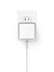 Eve Water Guard plugs into a socket in your bathroom, utility room or any other room to help you avoid expensive water damage.