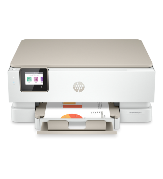 The HP ENVY Inspire 7220e All-in-One Wireless Printer lets you print high-quality color photos and documents from virtually anywhere.