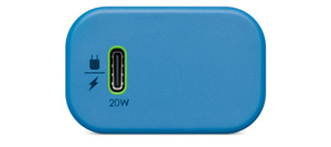 mophie powerstation mini - ブルー - Apple（日本）