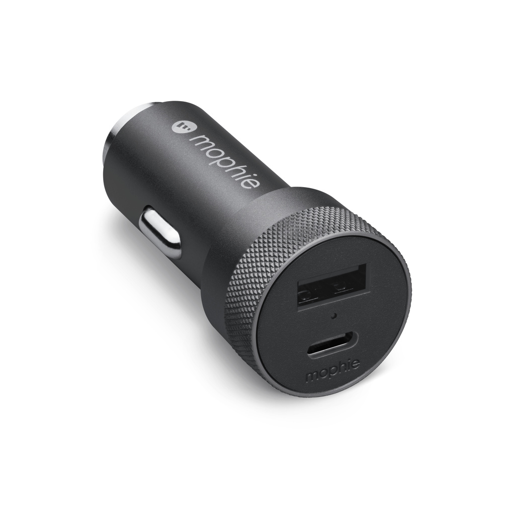 mophie Dual (USB-C/USB-A) 32W PD Car Charger