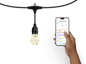 Nanoleaf Essentials Matter Smart Multicolour Outdoor String Lights ...