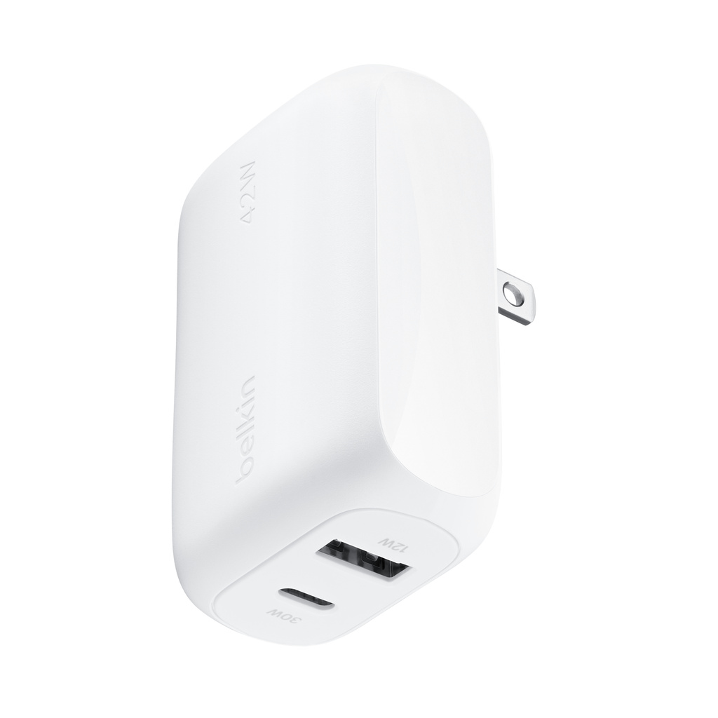 Belkin BoostCharge 雙插口插座充電器 (42W)