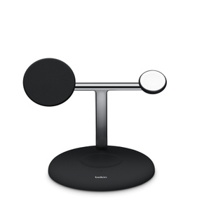 スマホアクセサリー BoostCharge Pro Belkin BoostCharge Pro 3-in-1 (Black) Wireless charging pad