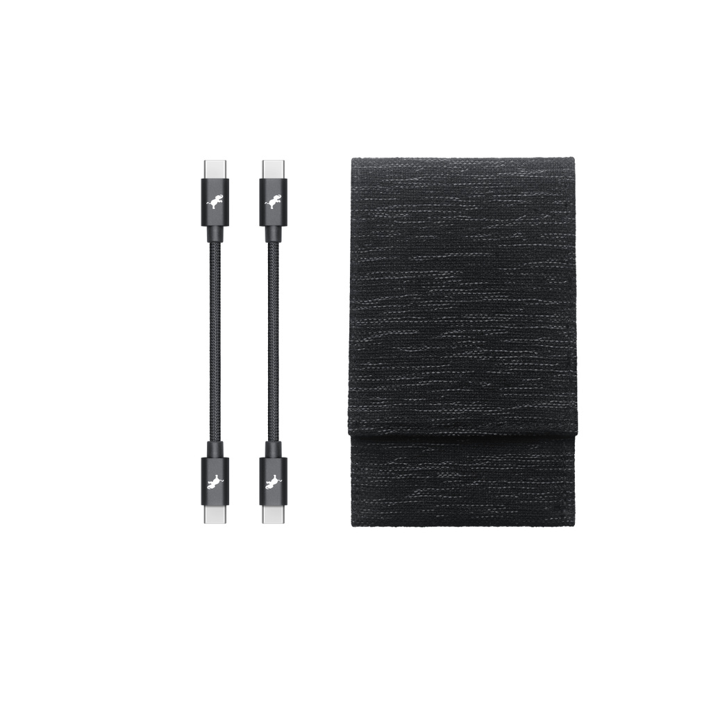 Nimble Powerknit Travel Kit USB-C to USB-C 12.7 cm（2本入り）
