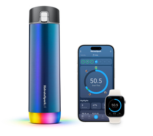 弁当箱・水筒 Apple HidrateSpark PRO STEEL HidrateSpark PRO STEEL - 21 oz. Smart Water Bottle + Bonus