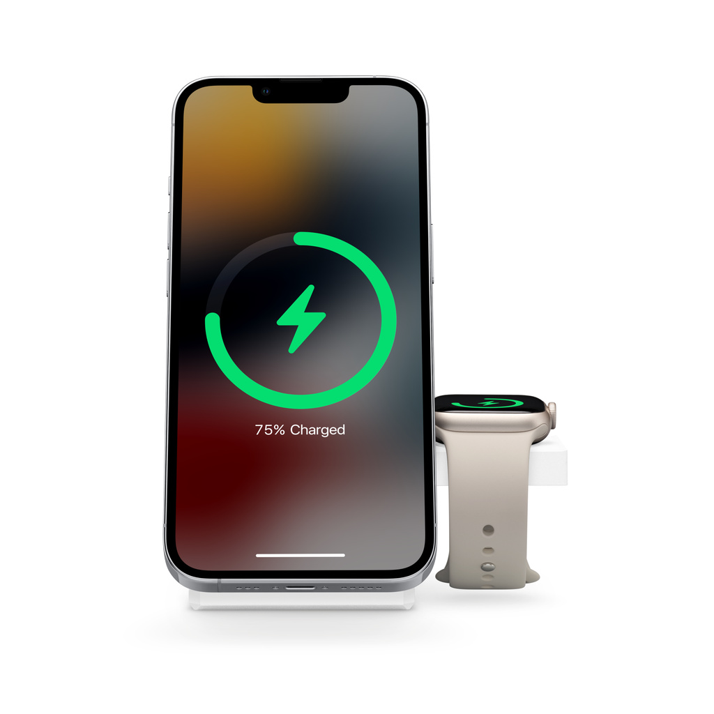 Anker 3-in-1 Cube with Qi2 – ホワイト