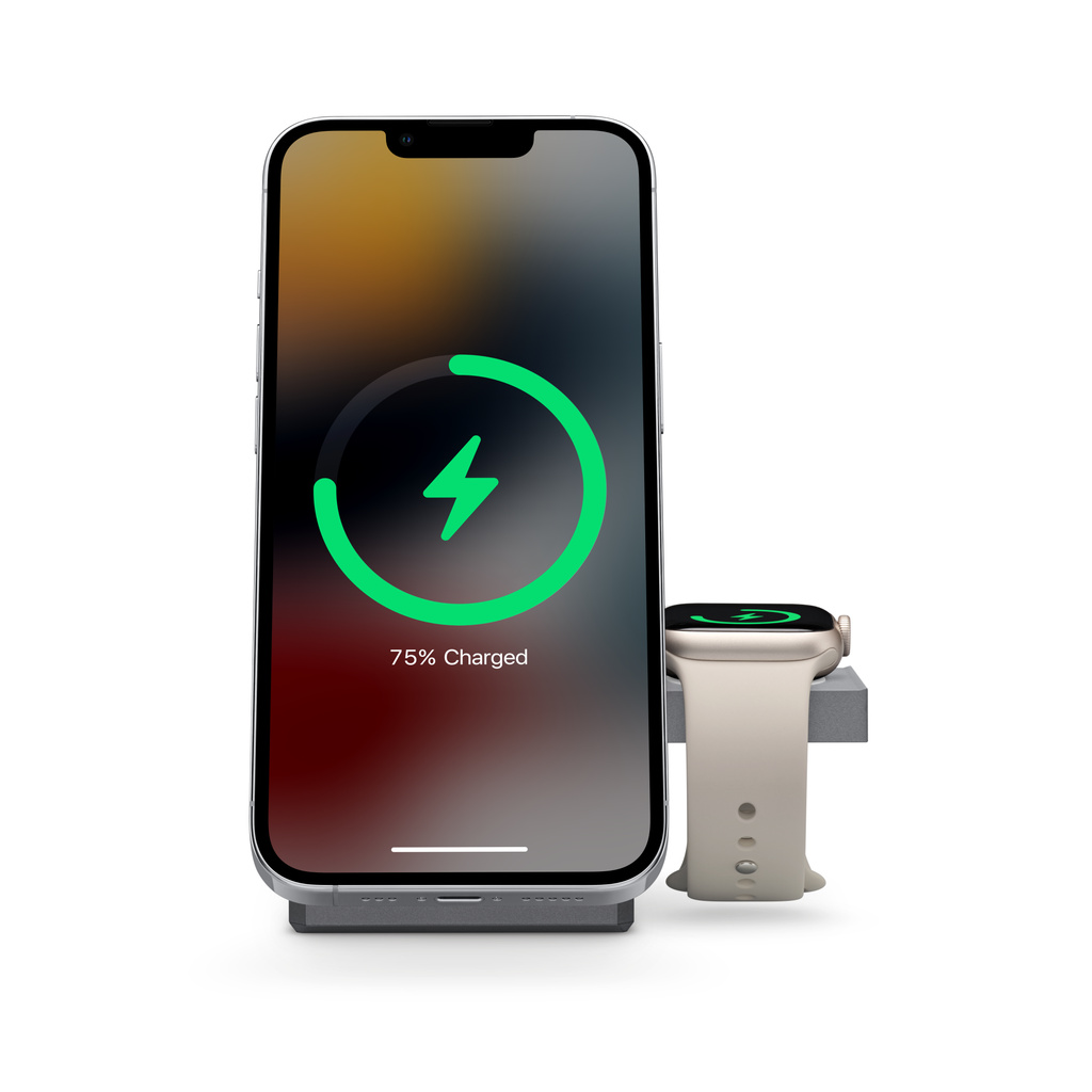 Anker 3-in-1 Cube with Qi2 – グレイ