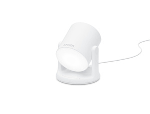 Anker MagGo Wireless Charger (Stand with Spotlight) - White