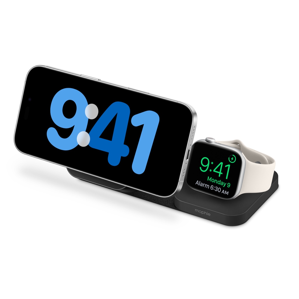 mophie 3-in-1 travel charger（MagSafe対応）