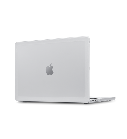 Incase Edge Hardshell Case for MacBook Pro, opened, port cutouts at right