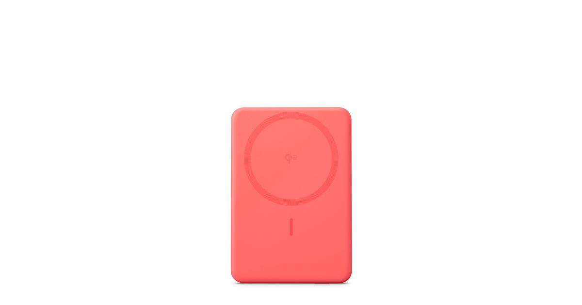 Anker MagGo Power Bank (5K, Slim) - Pink - Apple Anker MagGo Power Bank (5K, Slim) - Pink - Apple