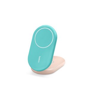 スマホアクセサリー belkin BoostCharge 2-in-1 Magnetic Belkin BoostCharge 2-in-1 Magnetic Foldable Charger - Blue