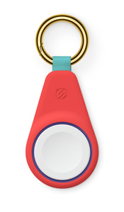 Scosche WatchIt Keychain Apple Watch Magnetic Fast Charger - Coral