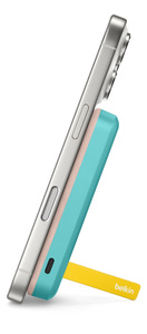 Belkin BoostCharge Pro Magnetic Power Bank 5K - Blue - Apple