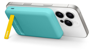 Belkin BoostCharge Pro Magnetic Power Bank 5K - Blue - Apple