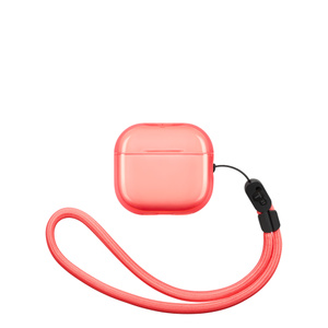 Tech21 Translucent EvoPop AirPods 4 Case - ピンク - Apple