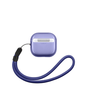 Tech21 Translucent EvoPop AirPods 4 Case - パープル - Apple（日本）