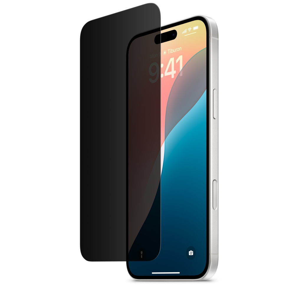 Belkin UltraGlass 2プライバシースクリーンプロテクター for iPhone 16 Plus