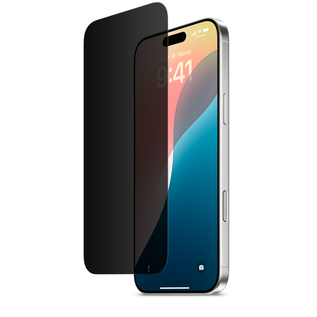 Belkin UltraGlass 2プライバシースクリーンプロテクター for iPhone 16 Pro Max