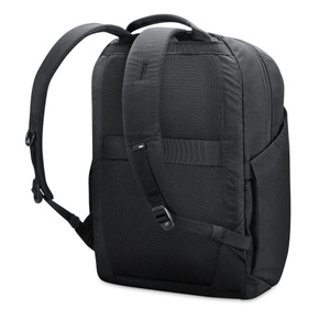 Aer Go Pack 2, back exterior, adjustable straps, side pocket, handle at top