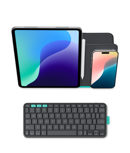 Logitech Flip Folio Keyboard Case for 11-inch iPad Air and iPad
