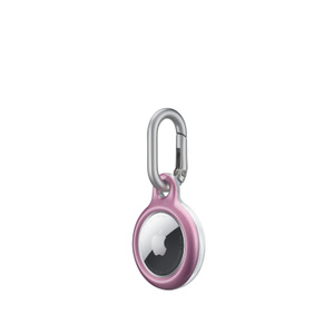 Tech21 EvoPop Case for AirTag（2個入り）- ピンク&クリア - Apple