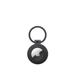 AirTag FineWoven Key Ring - Fox Orange - Apple (AE)