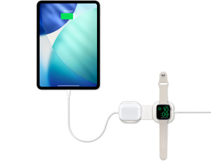 Zens USB-C-naar-USB-C-oplaadkabel Pro 3 - Zilver/wit - Apple (NL)