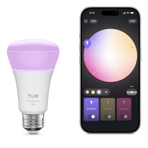 【未開封品】 Philips Hue スマート電球 A19 E26 4個セット Philips Hue Essential A19 E26 Smart Bulb 800lm 8.8W 4-Pack Color