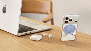 PopSockets Low-Pro Grip & Stand（MagSafe対応）- ブルー - Apple（日本）