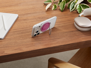 PopSockets Low-Pro Grip & Stand（MagSafe対応）- ピンク - Apple（日本）